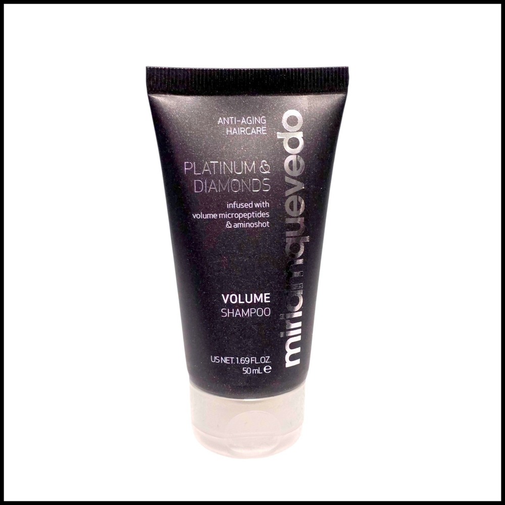 Miriam Quevedo Platinum & Diamonds Volume Shampoo Anti Aging Haircare 1.69oz 50m